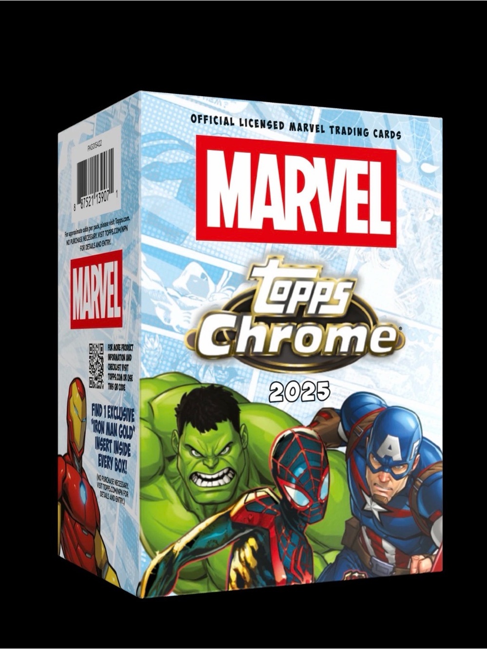 2025 TOPPS CHROME MARVEL COMICS Value/Blaster Box (28 Cards) Brand New Sealed